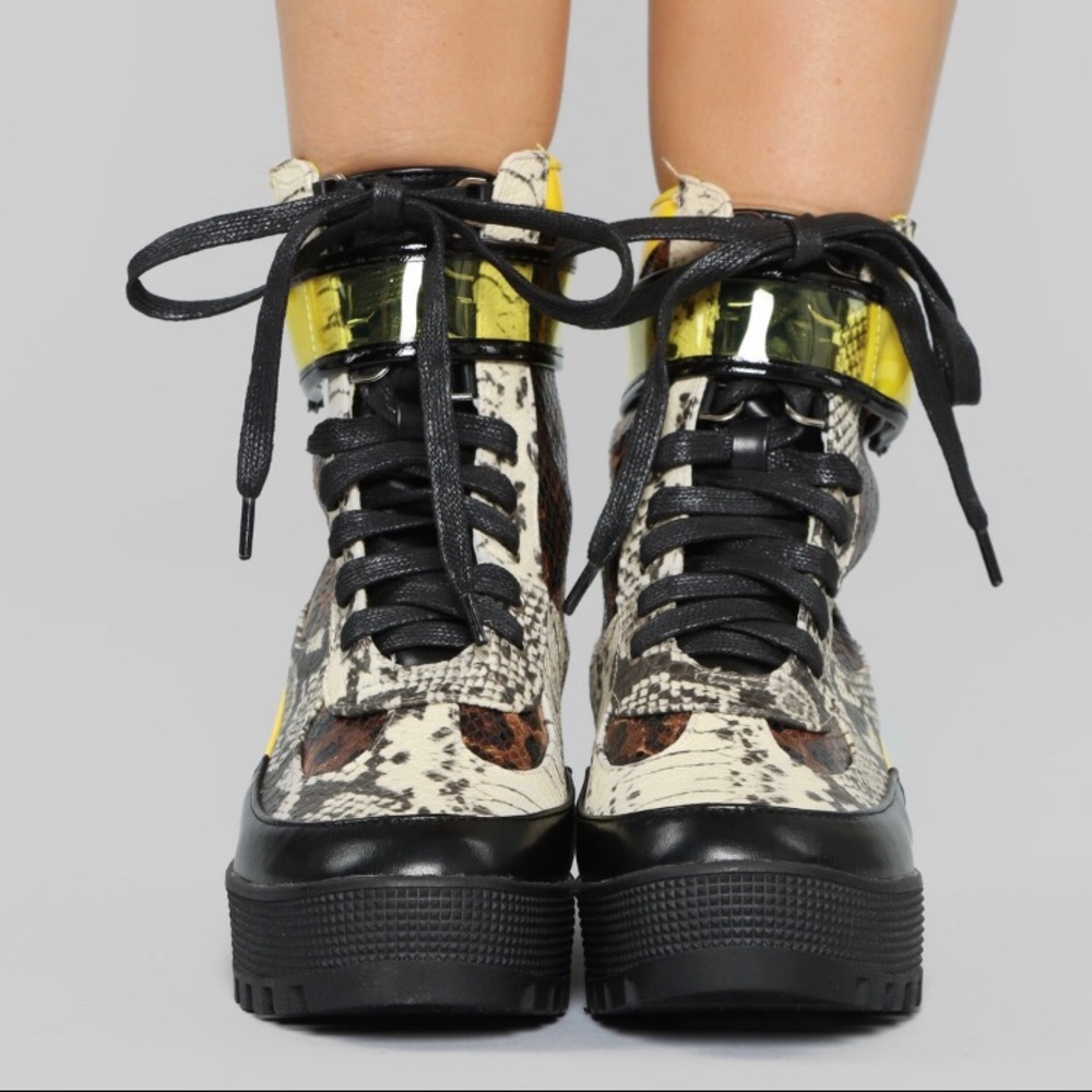 Electric Wave Bootie - Leopard